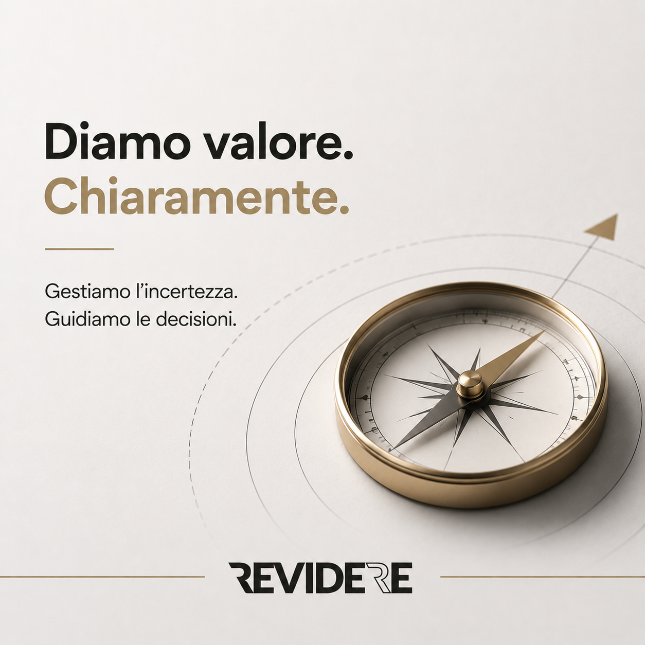 Una buona valutazione non elimina l'incertezza. La spiega.