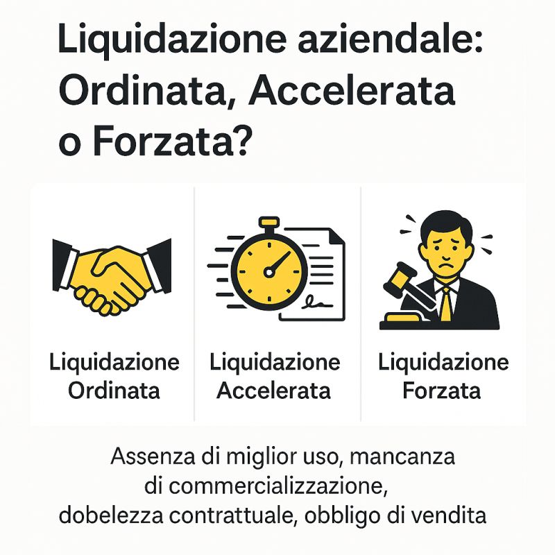 La valutazione aziendale in contesti di crisi: i 3 tipi di valori di liquidazione