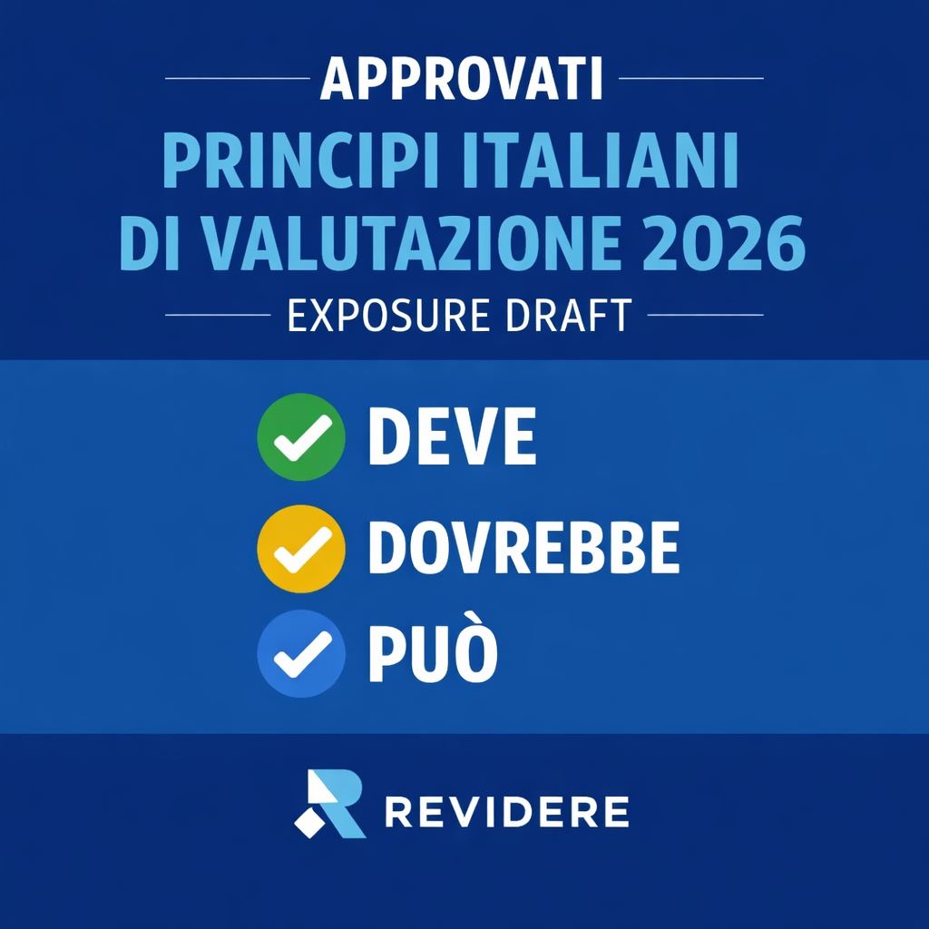 Approvata la bozza dei Principi Italiani di Valutazione (PIV) 2026