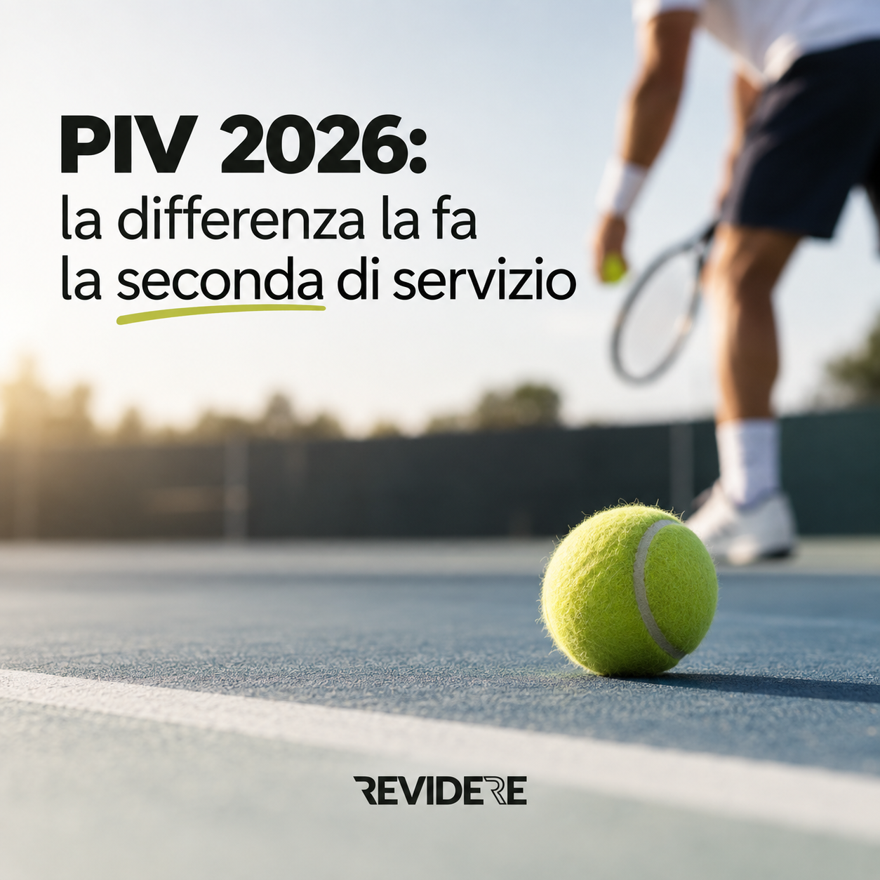 PIV 2026: la differenza la fa la seconda di servizio