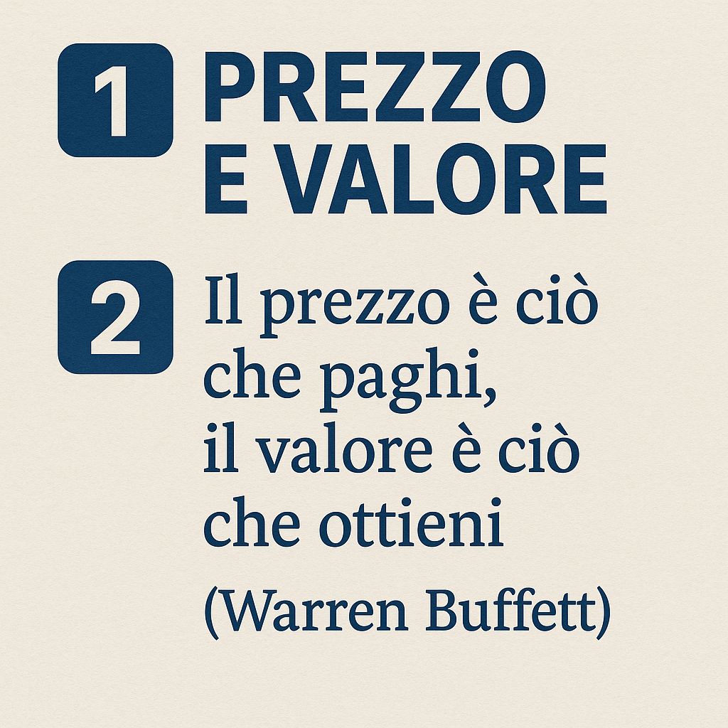 Valutazione d’azienda: tra valore e prezzo