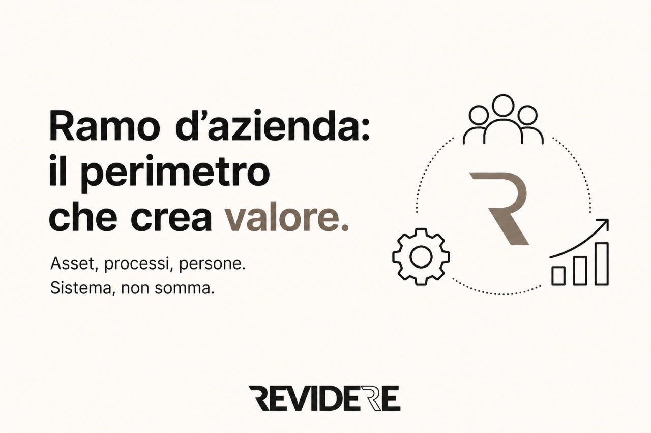Asset, processi, persone: così nasce un ramo d’azienda