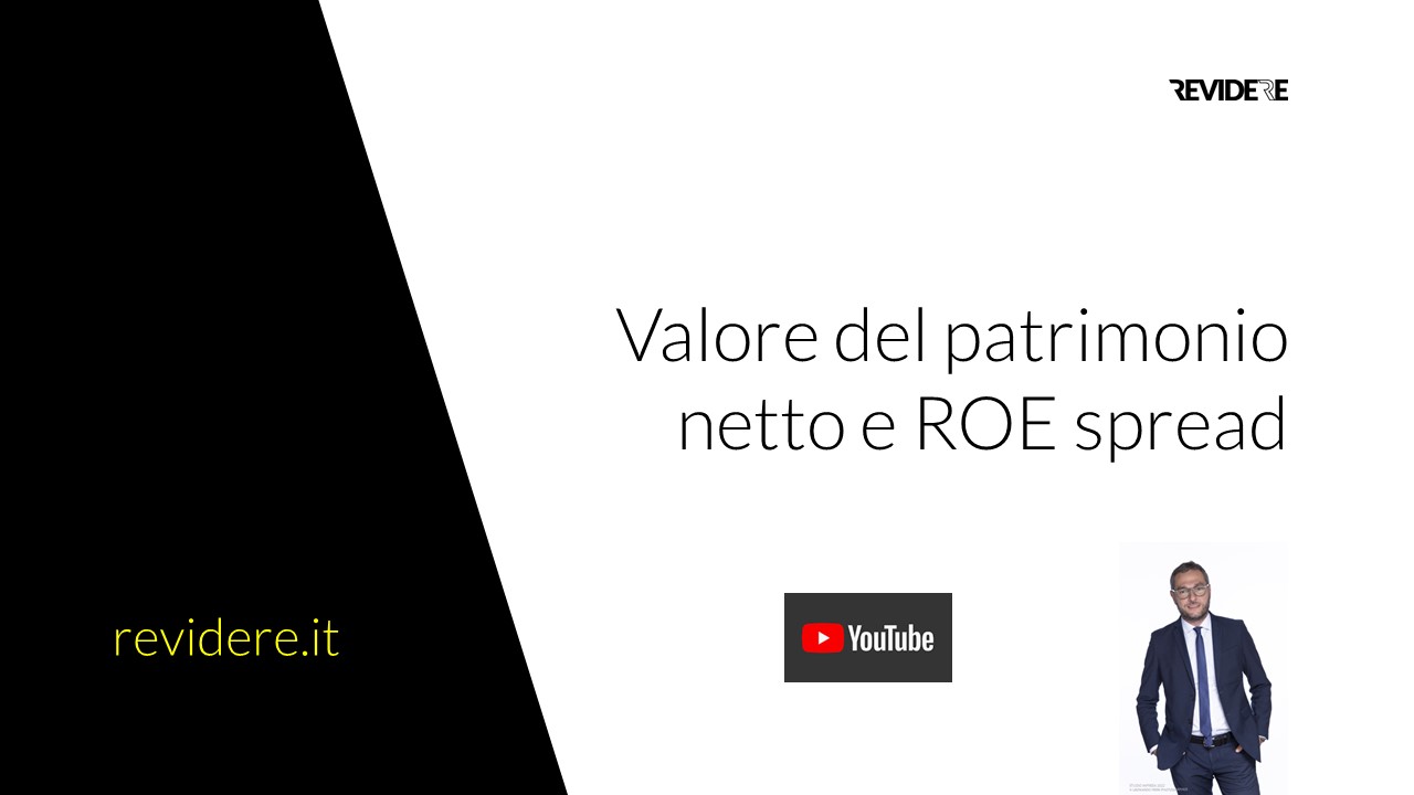 Valore del patrimonio netto e spread