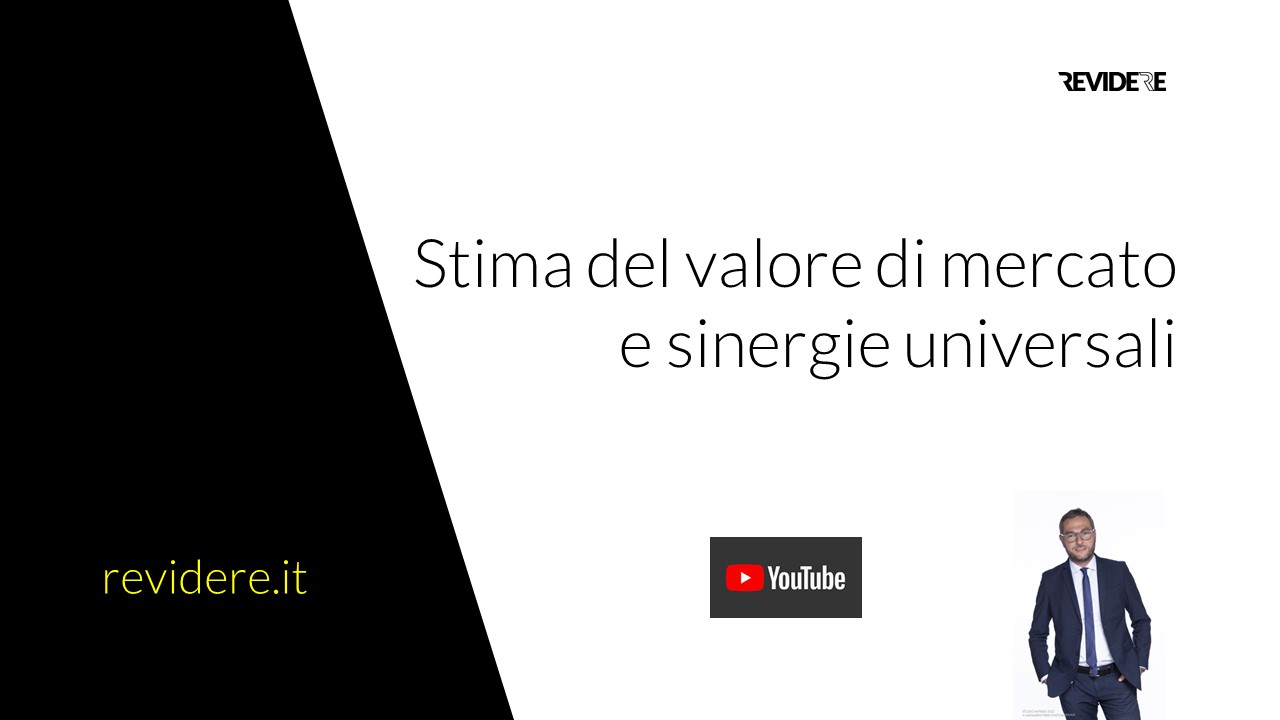 Valore di mercato e sinergie universali